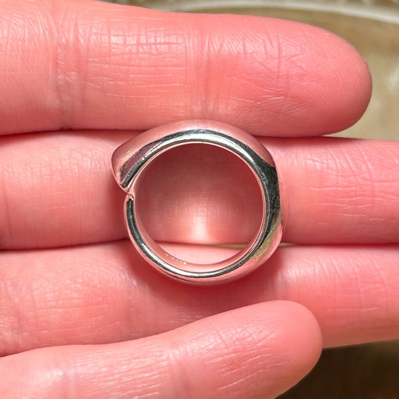 Links of London Purple Amethyst Modern Design 925 Sterling Silver Ring - Picture 11 of 16